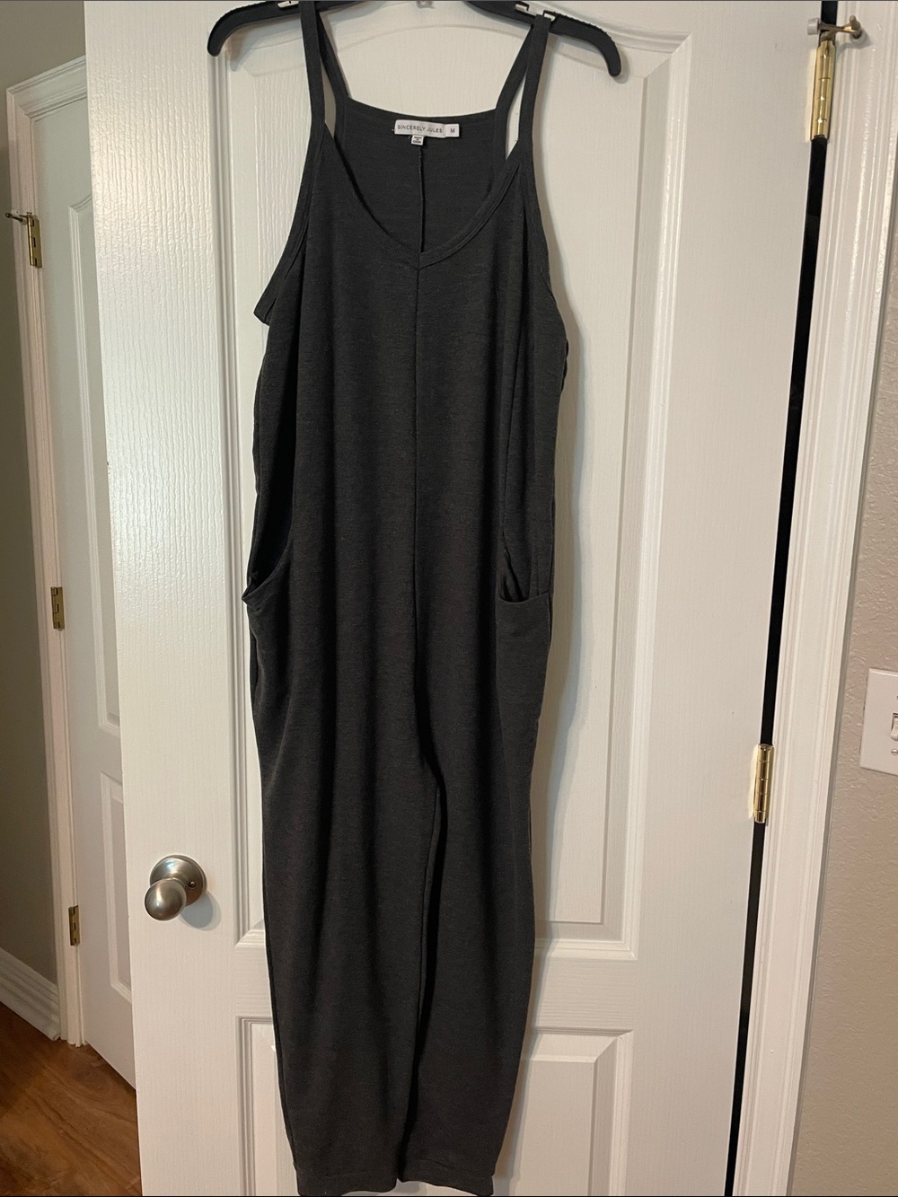 Sincerely Jules Dark Gray Jumpsuit